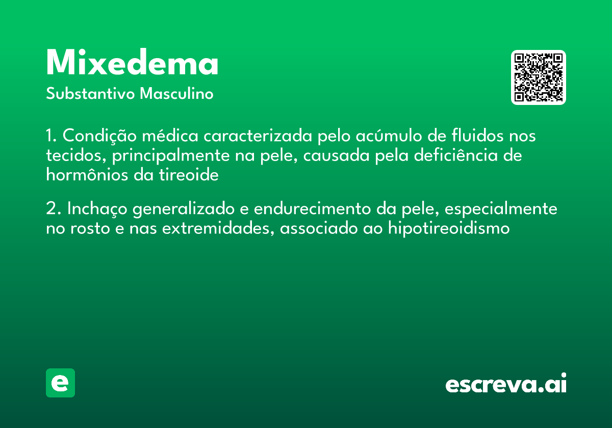 mixedema