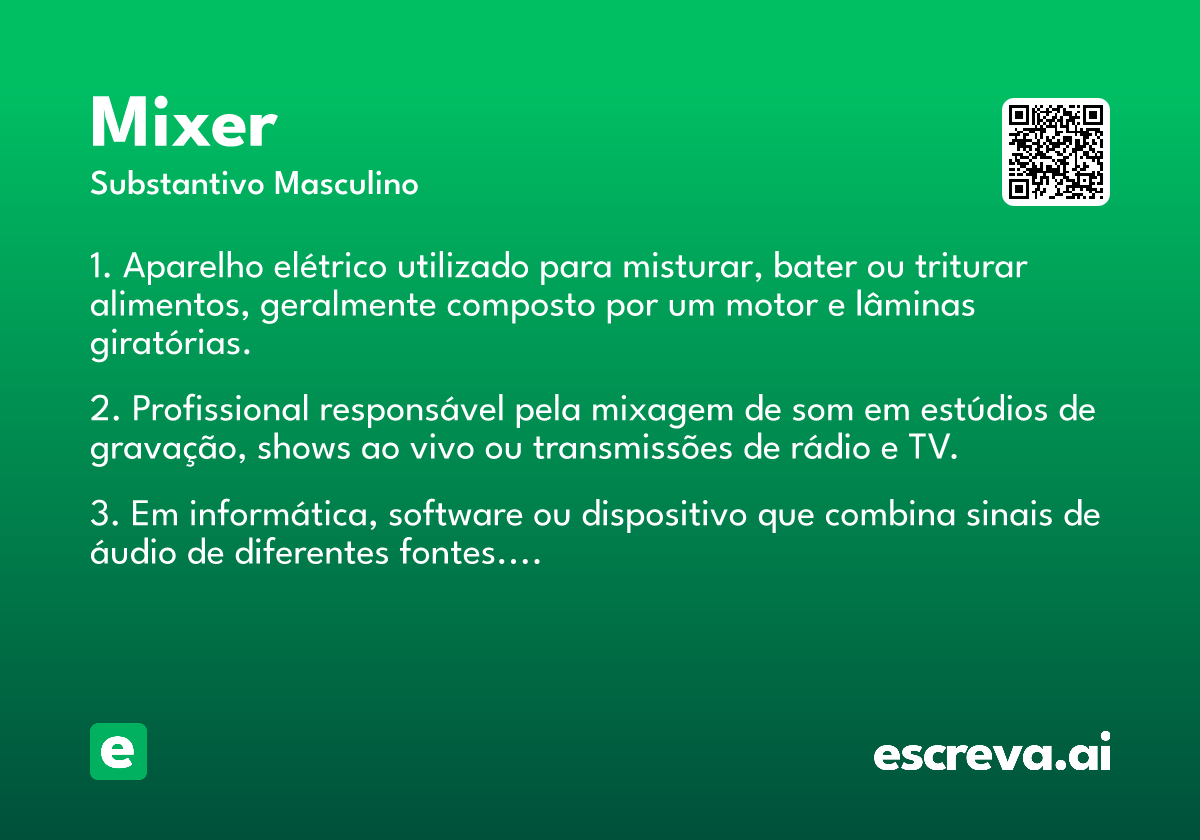 mixer