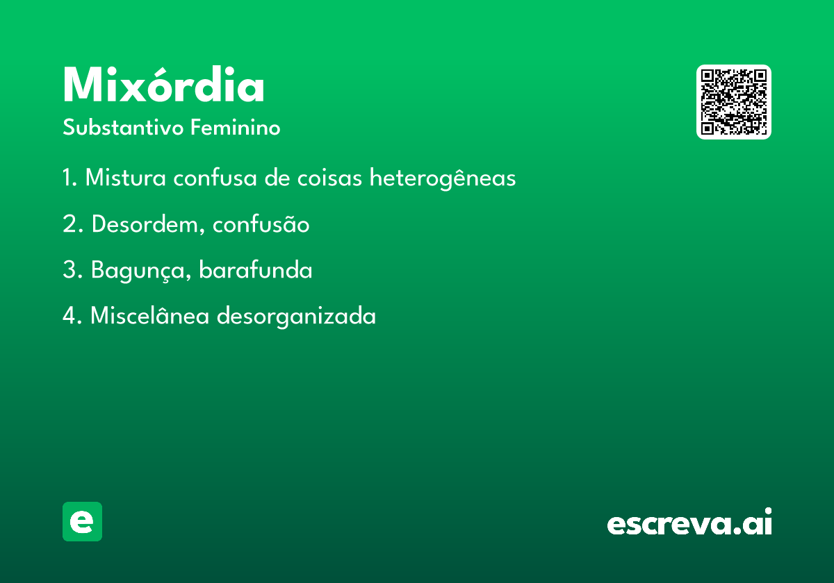mixórdia