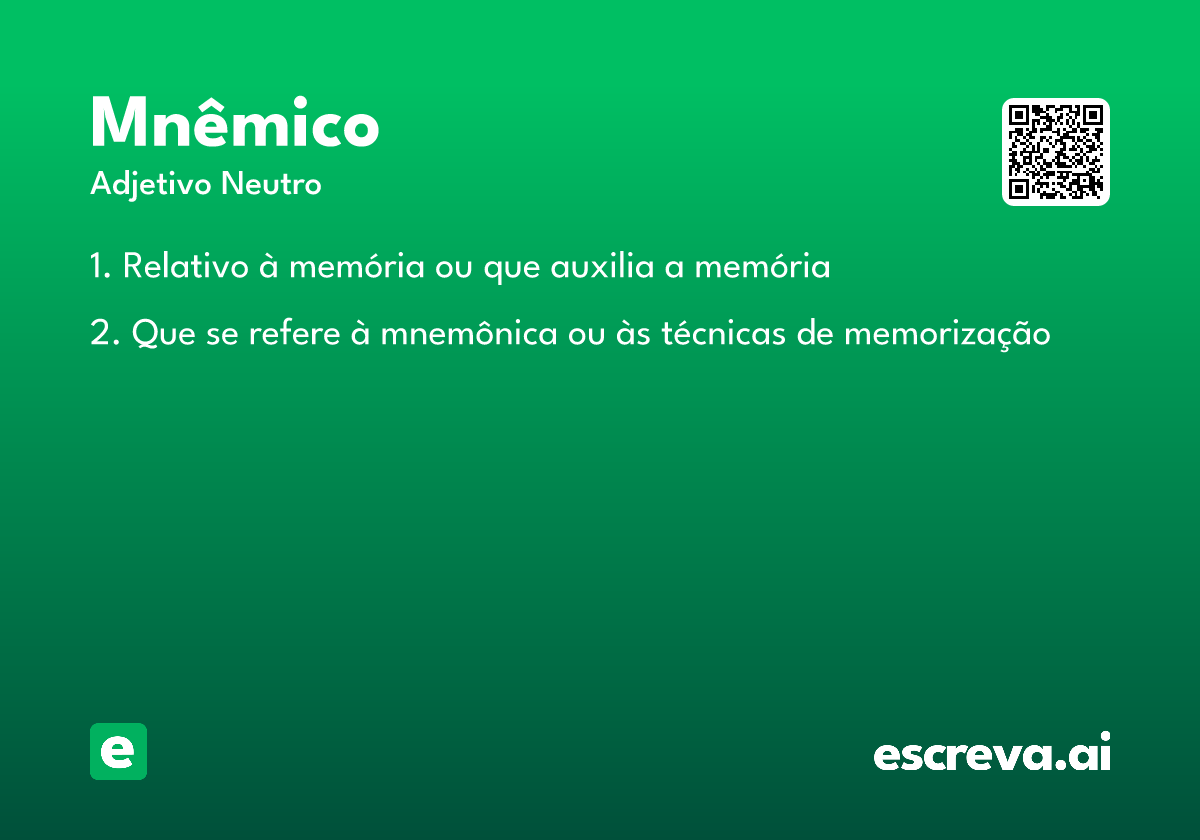 mnêmico