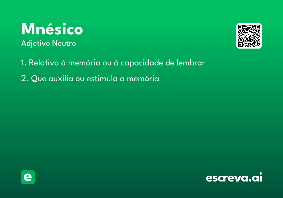 mnésico