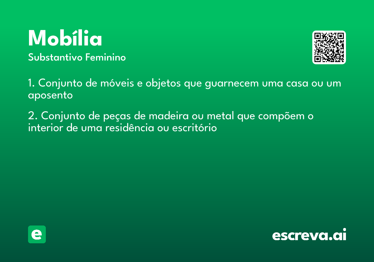 mobília
