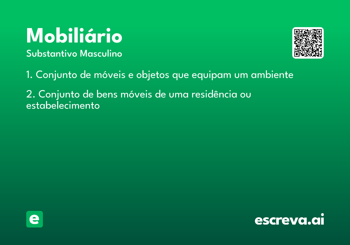 mobiliário