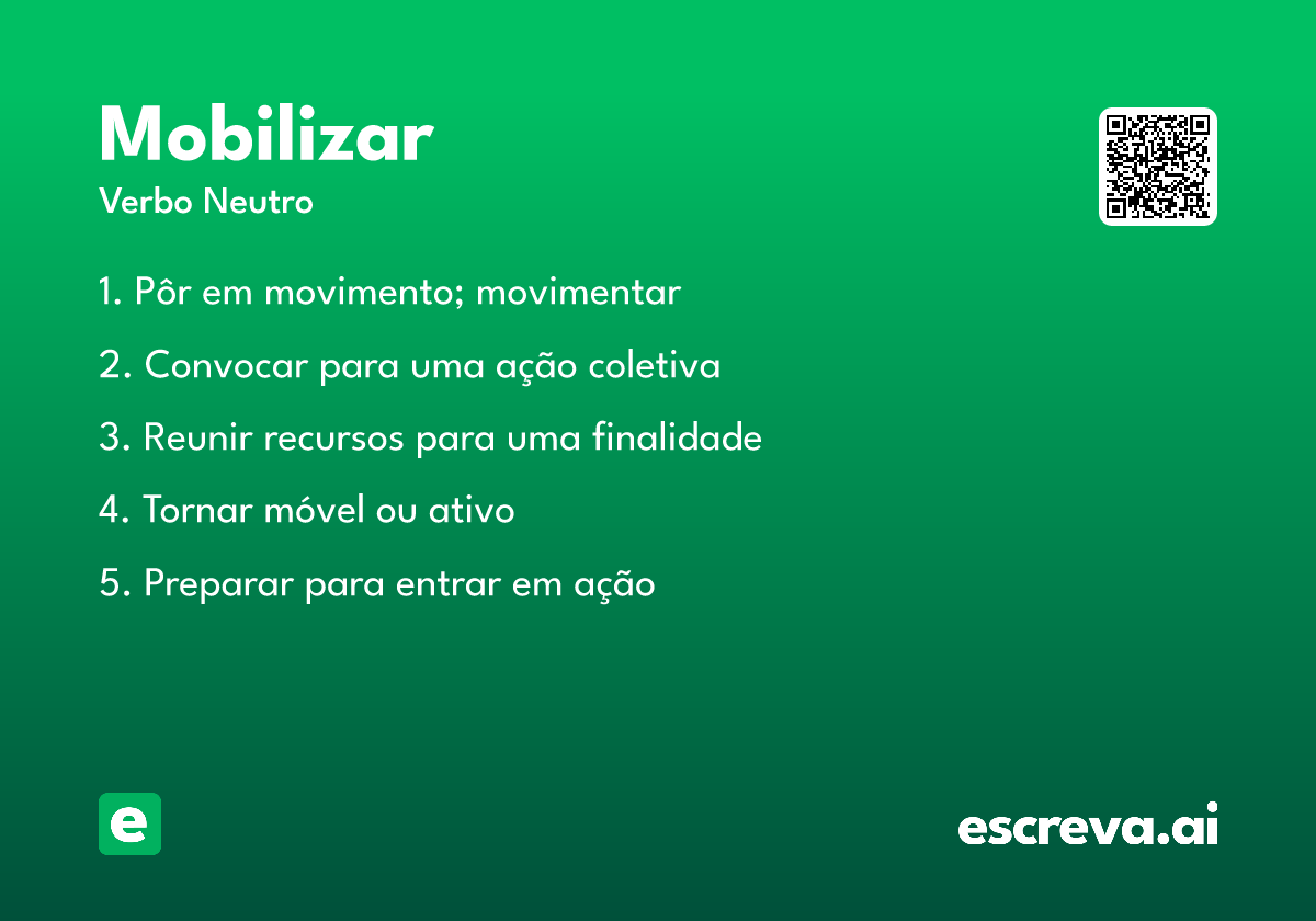 mobilizar