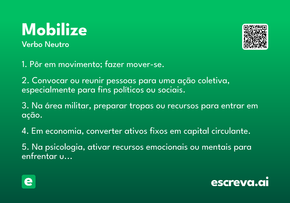 mobilize