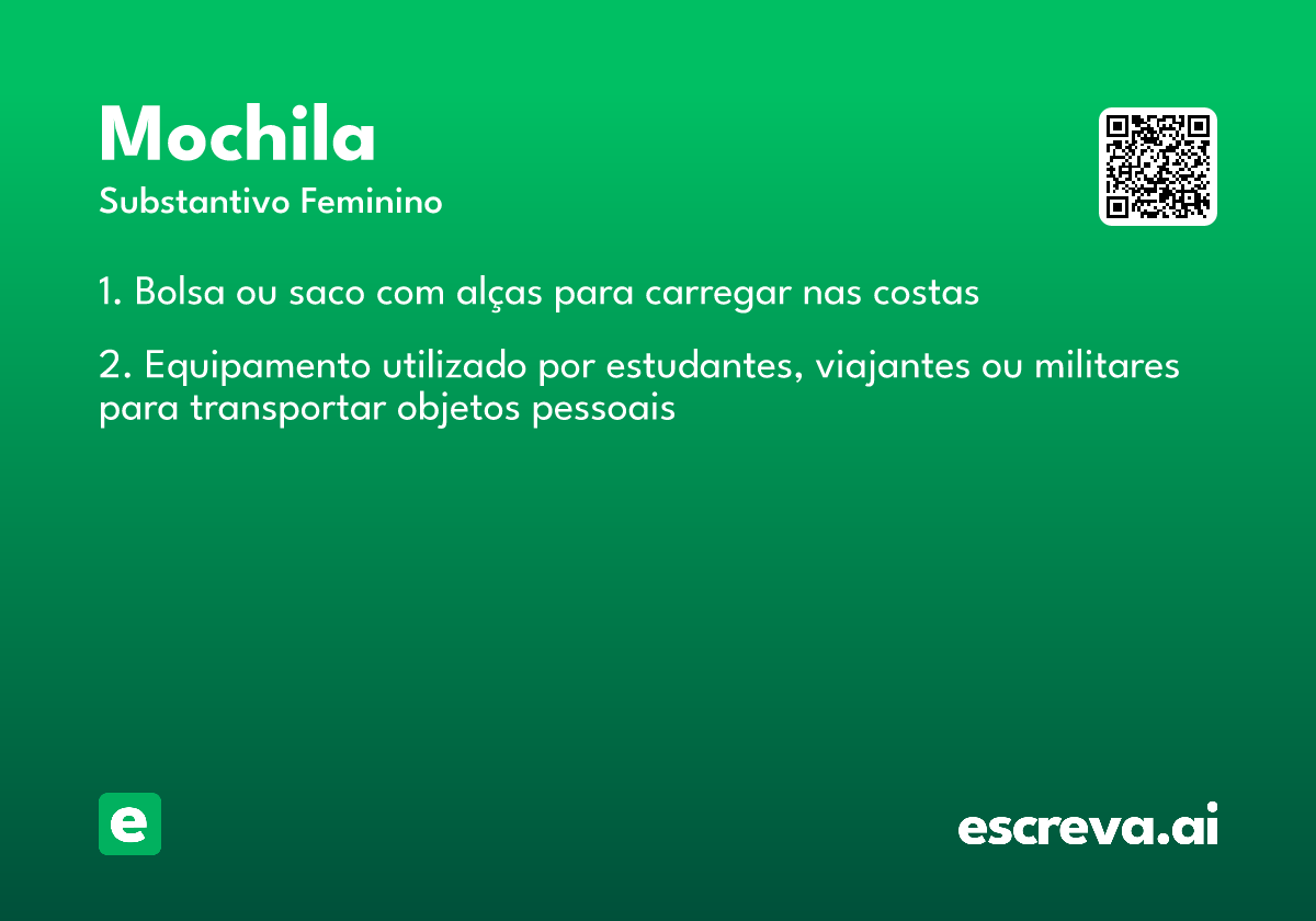 mochila