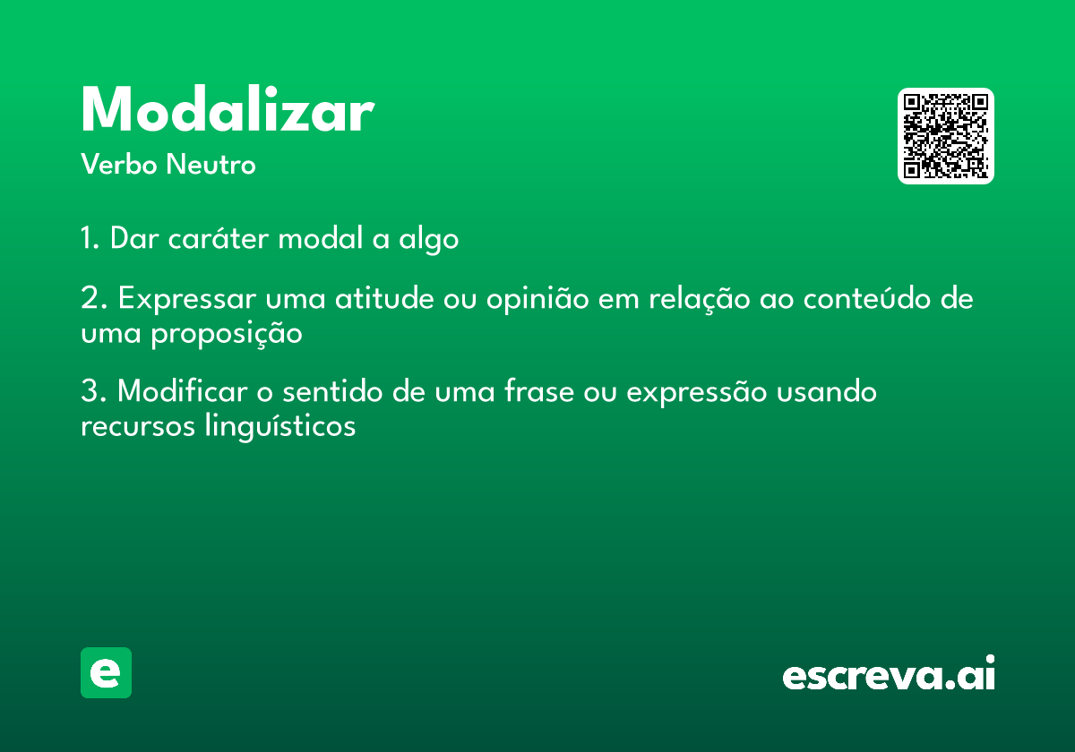 modalizar
