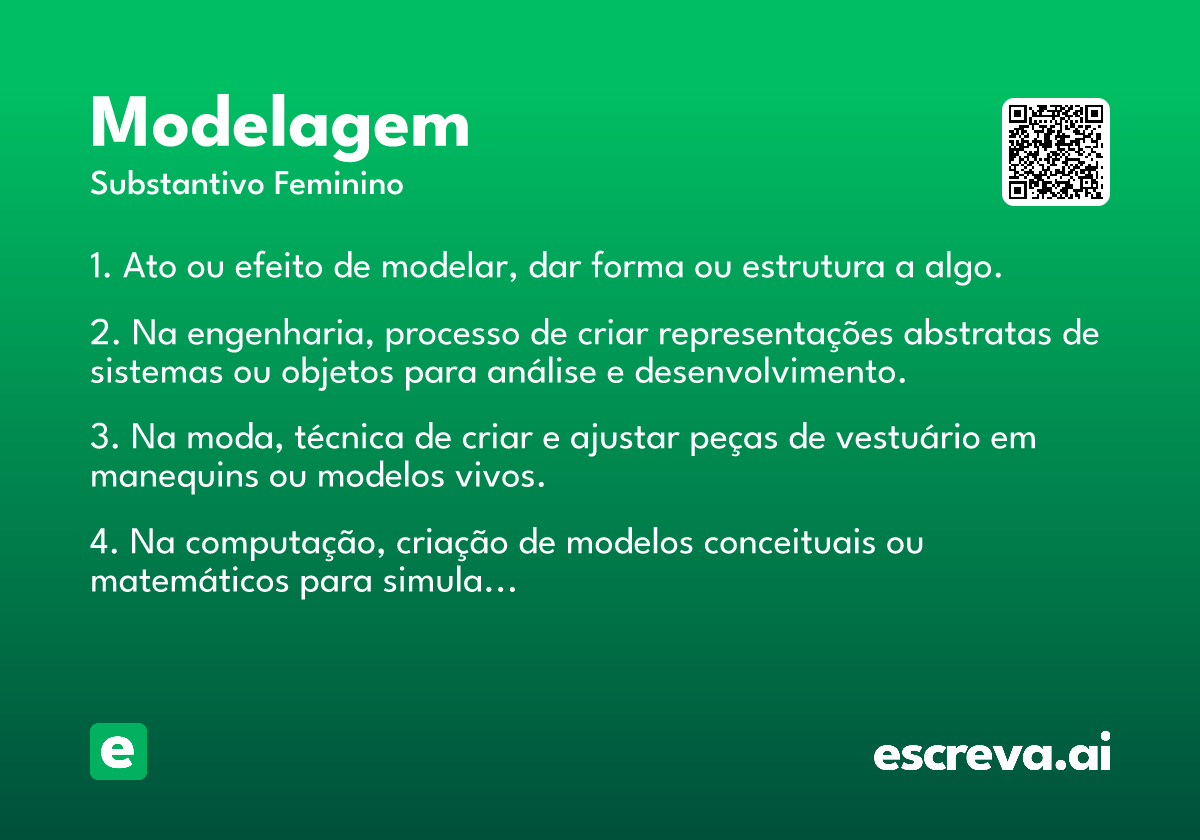 modelagem