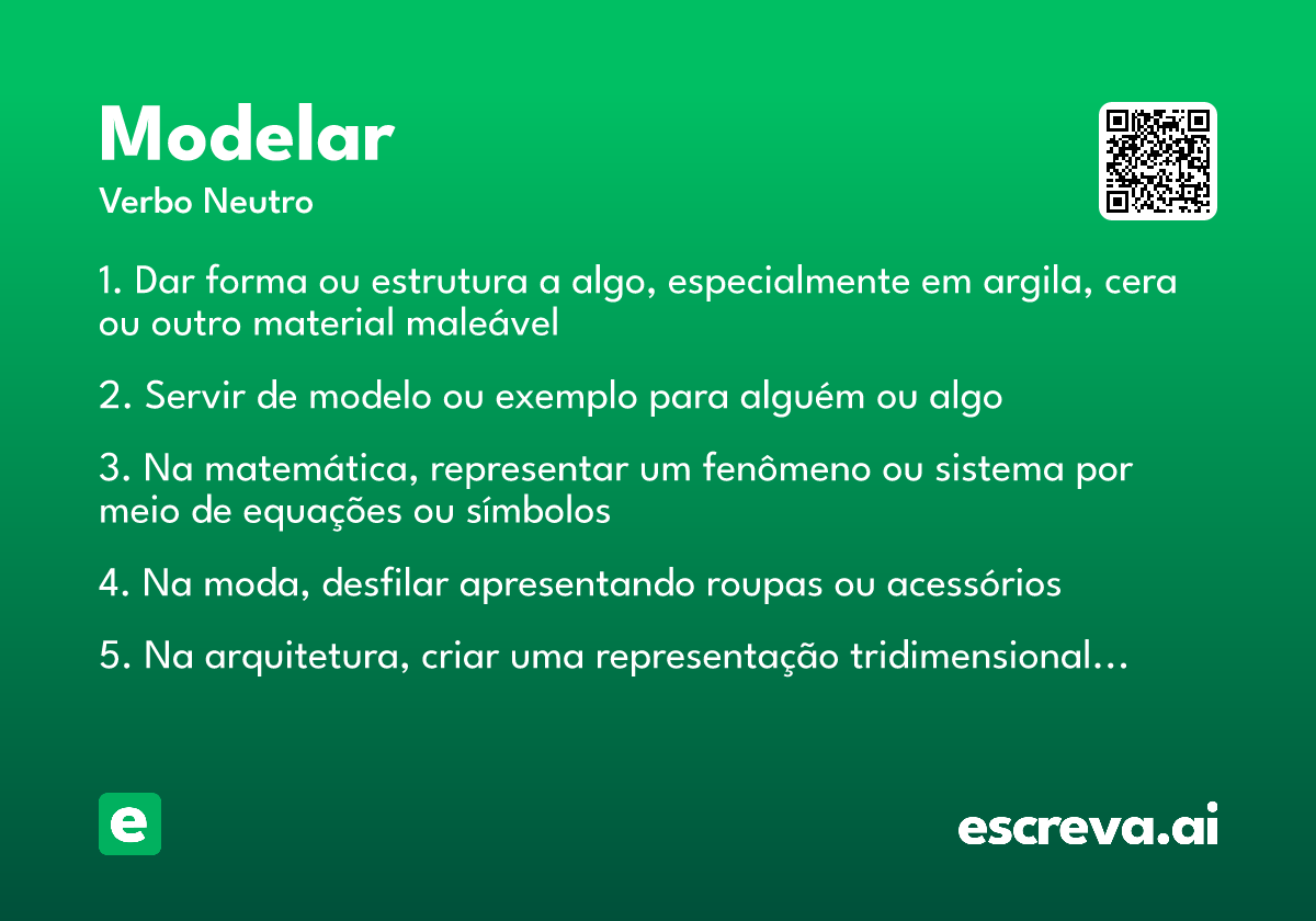 modelar