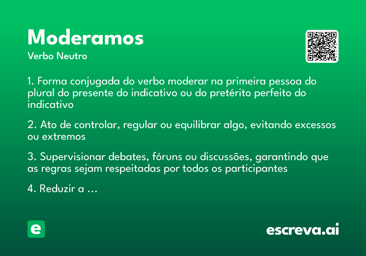 moderamos