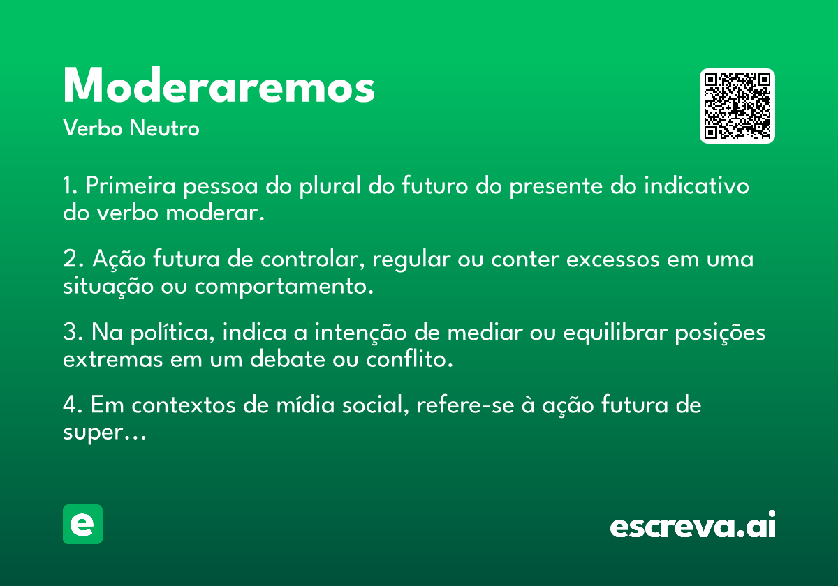 moderaremos