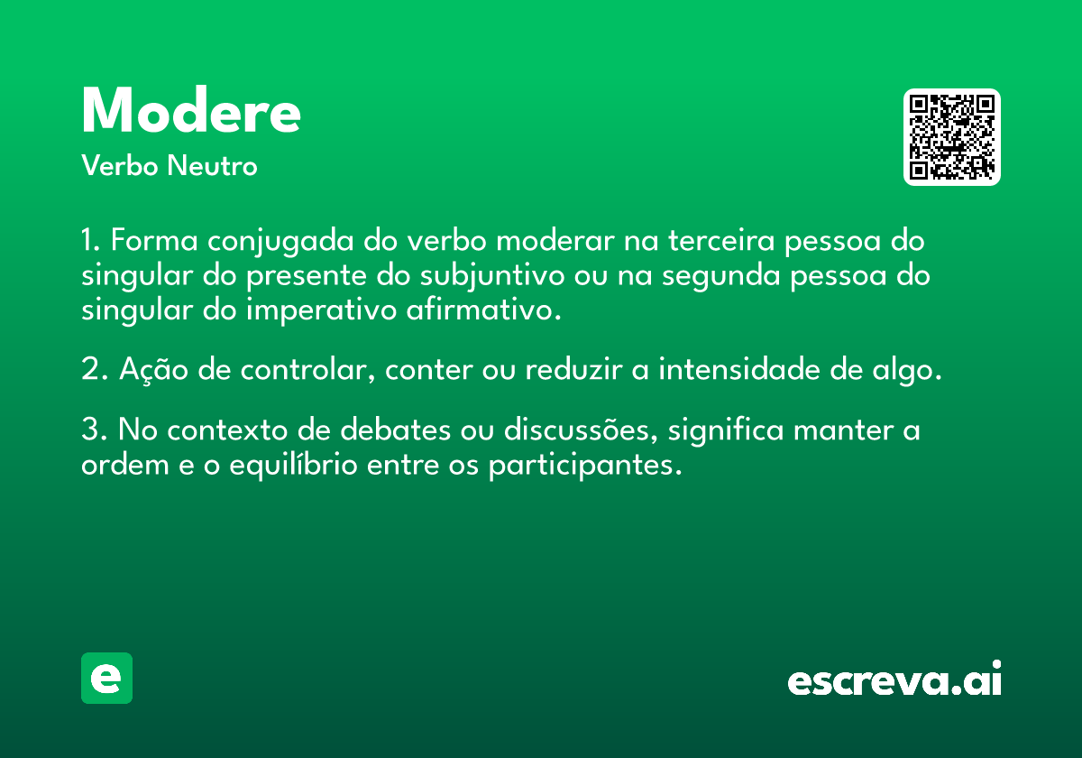 modere