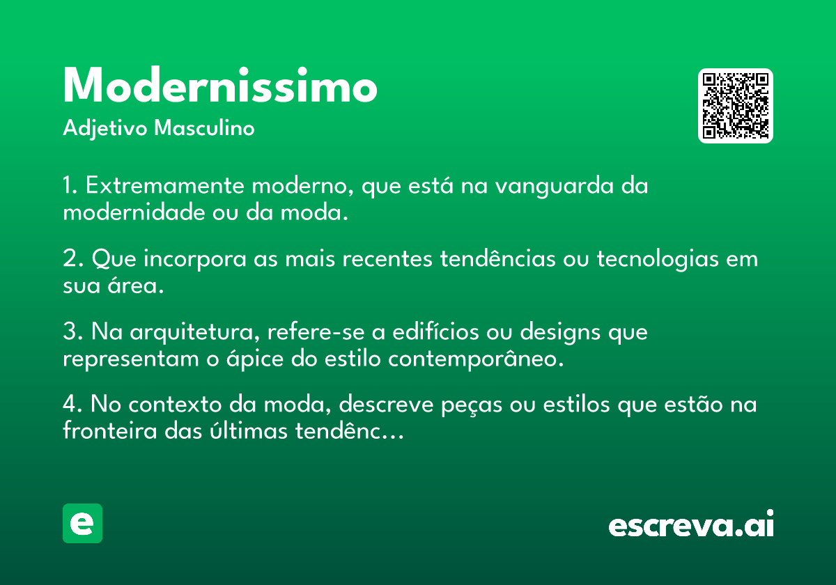 modernissimo