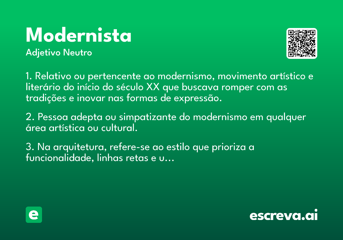 modernista