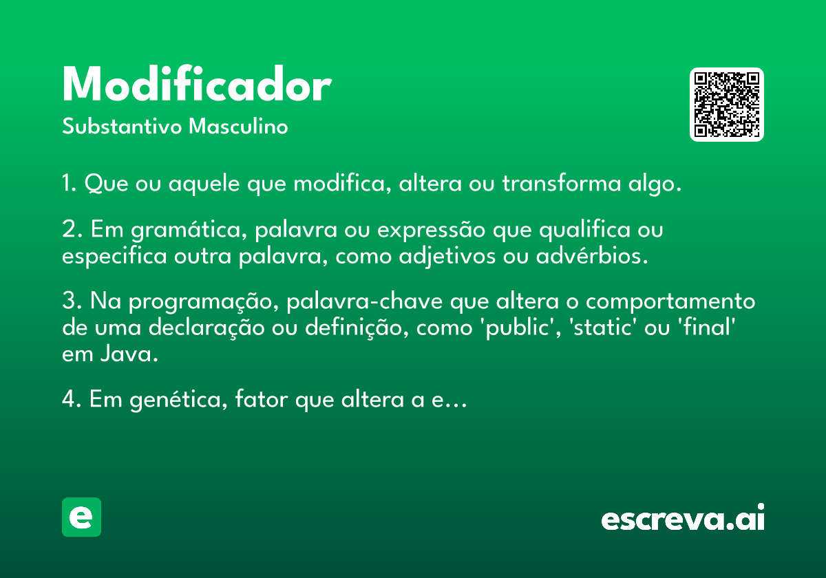modificador