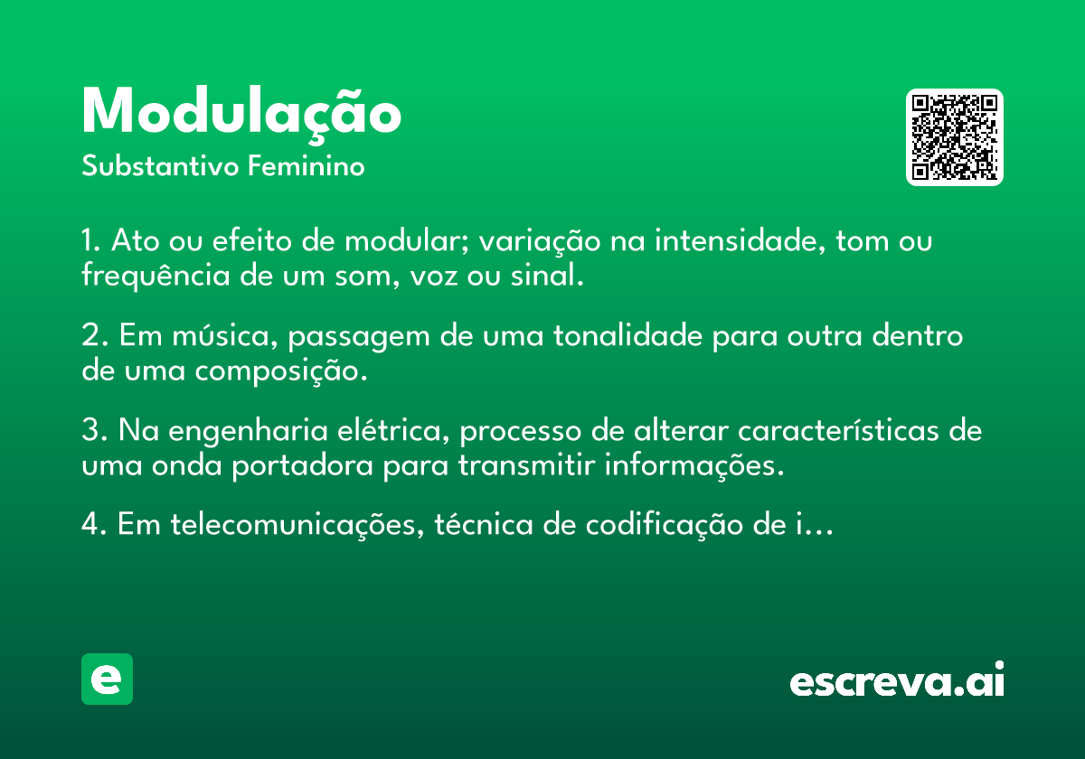 modulação