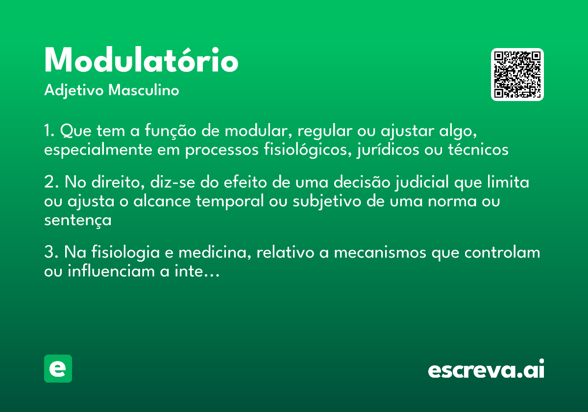 modulatório