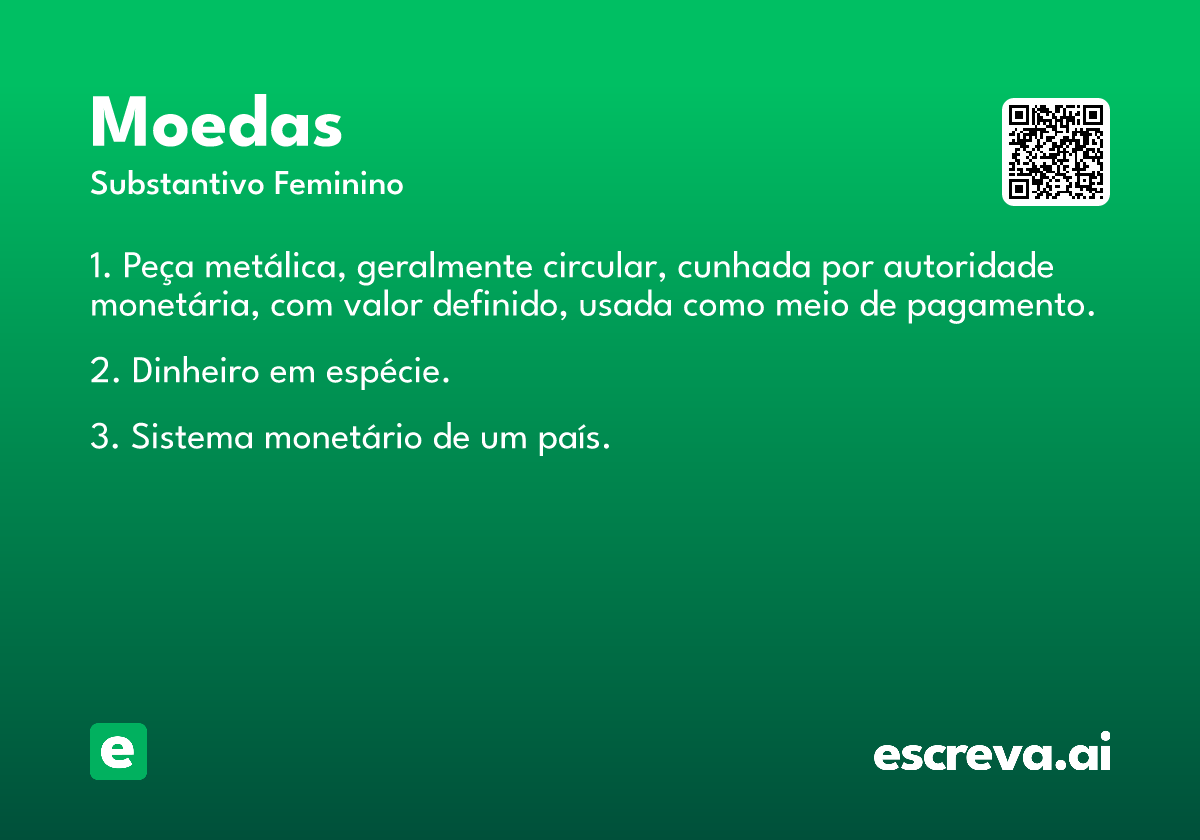 moedas