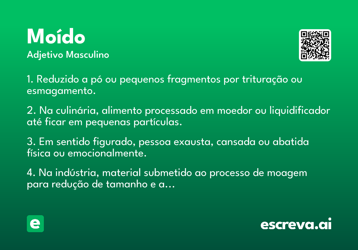moído