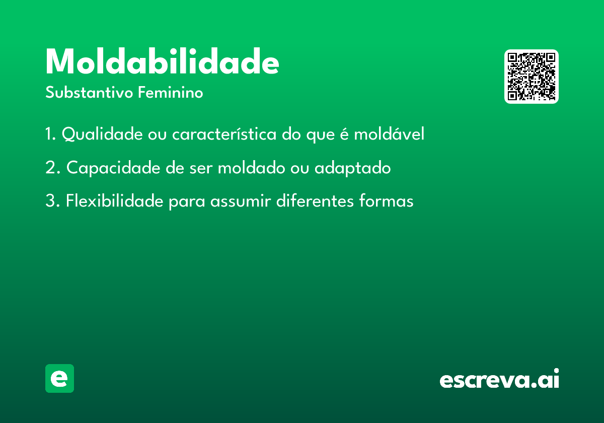 moldabilidade