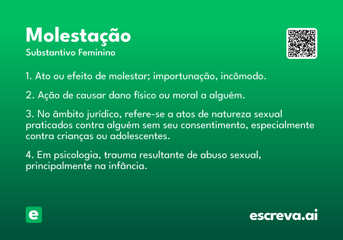 molestação