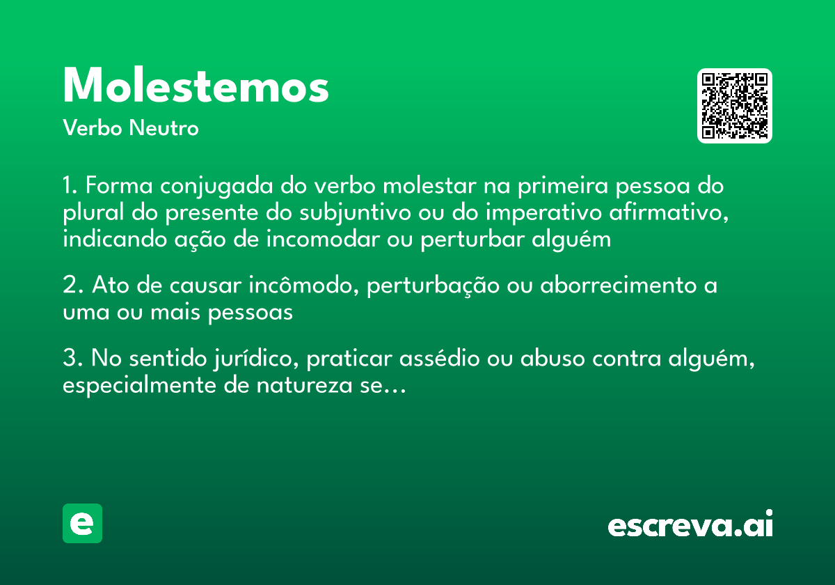 molestemos