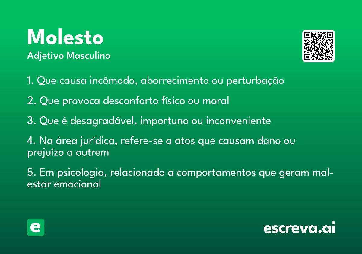 molesto