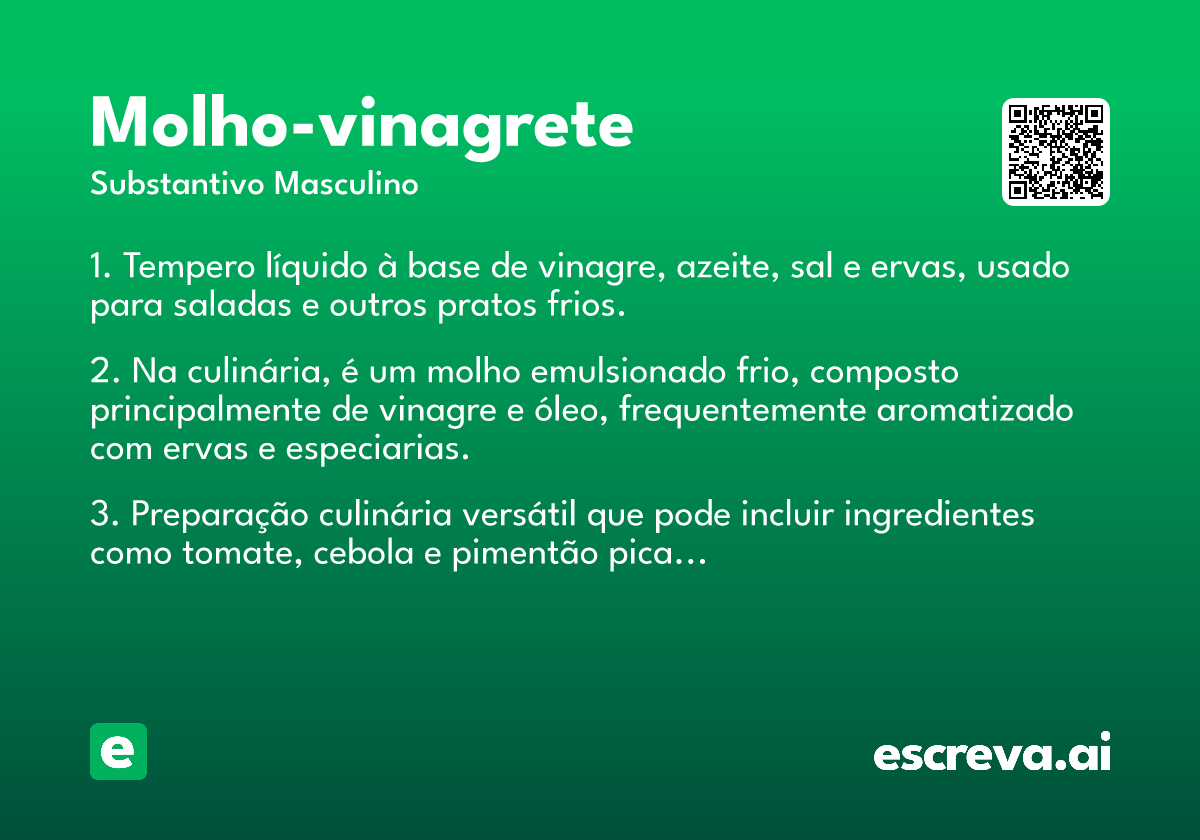 molho-vinagrete
