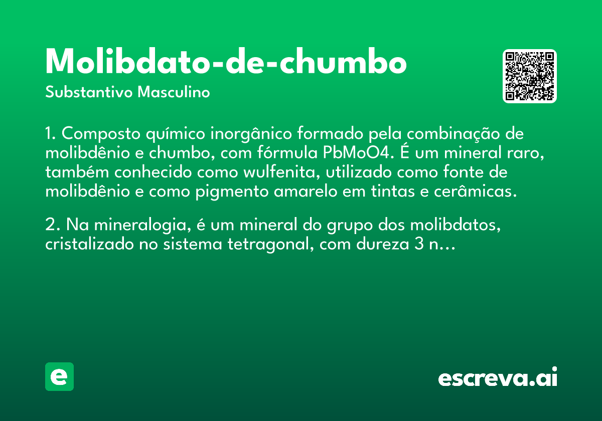 molibdato-de-chumbo