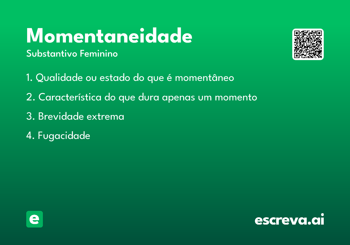 momentaneidade