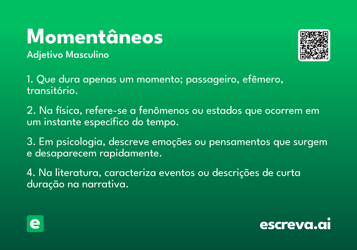 momentâneos