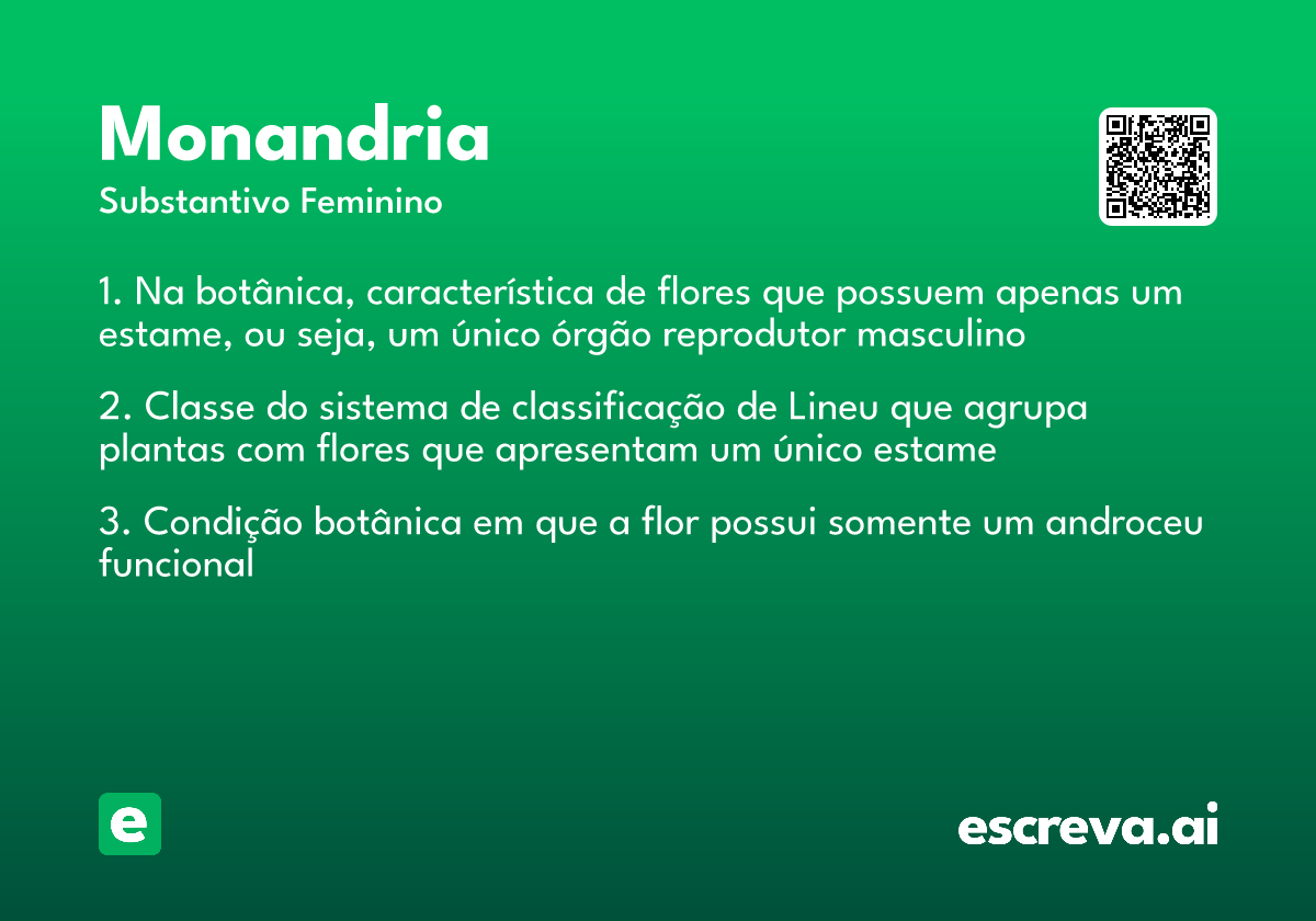 monandria