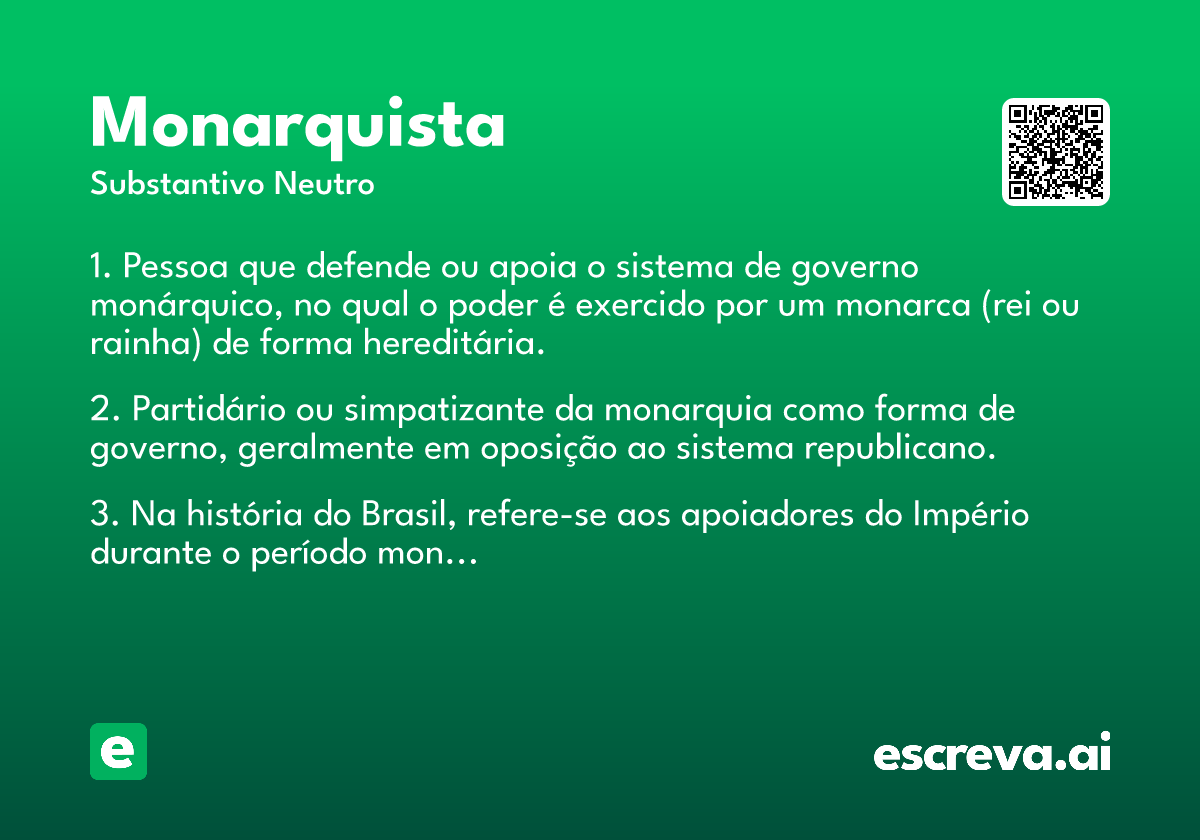 monarquista
