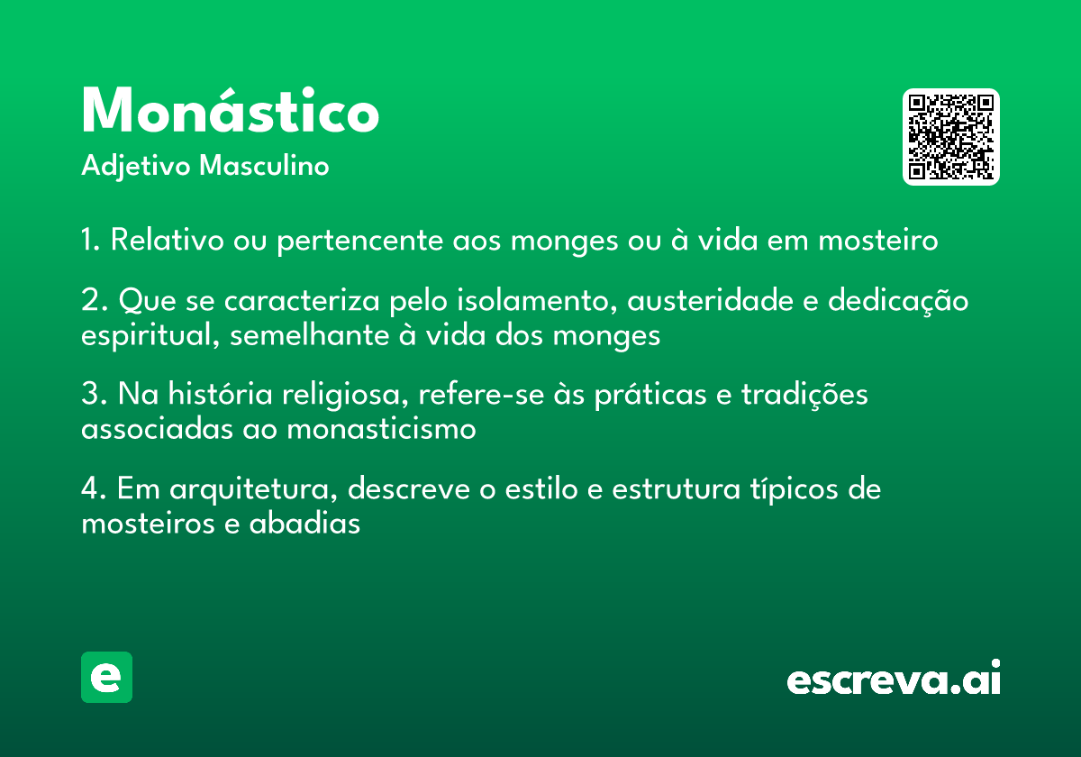 monástico