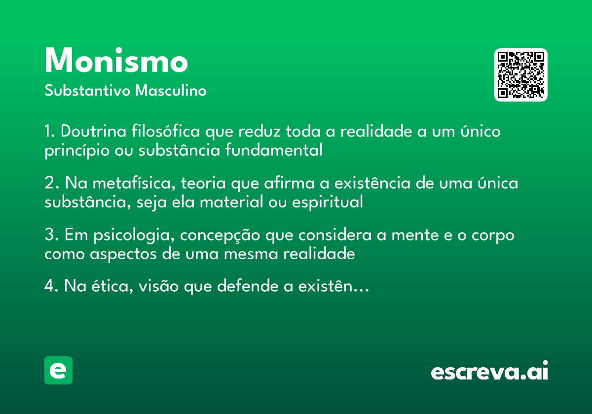monismo