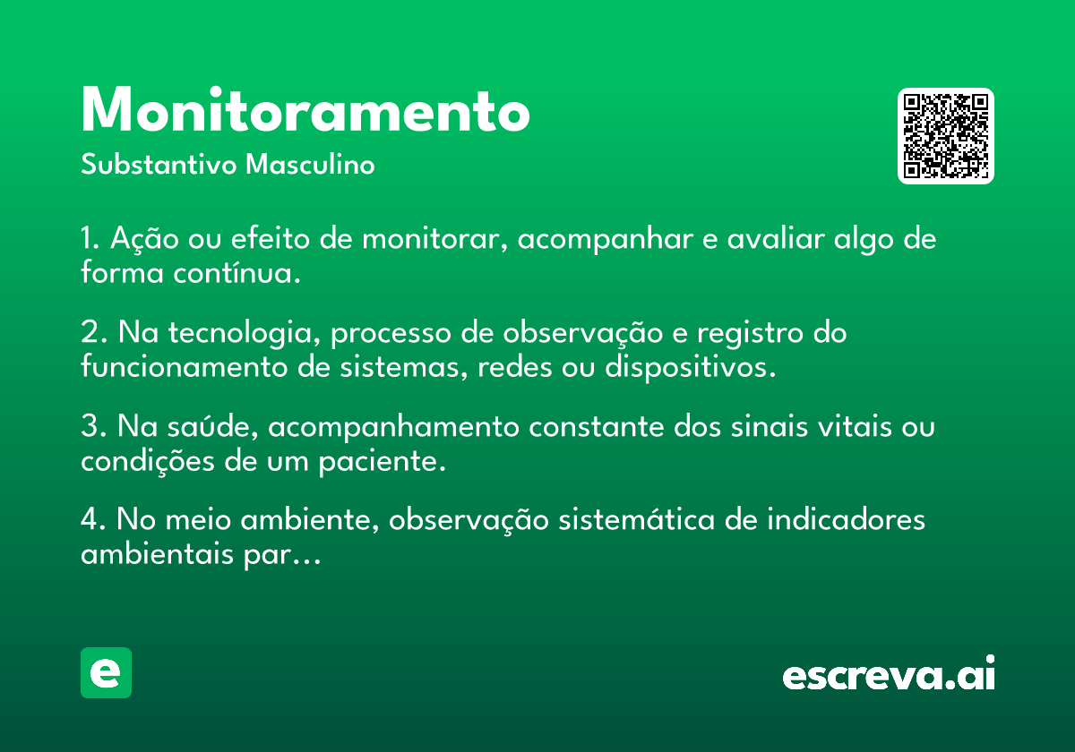 monitoramento