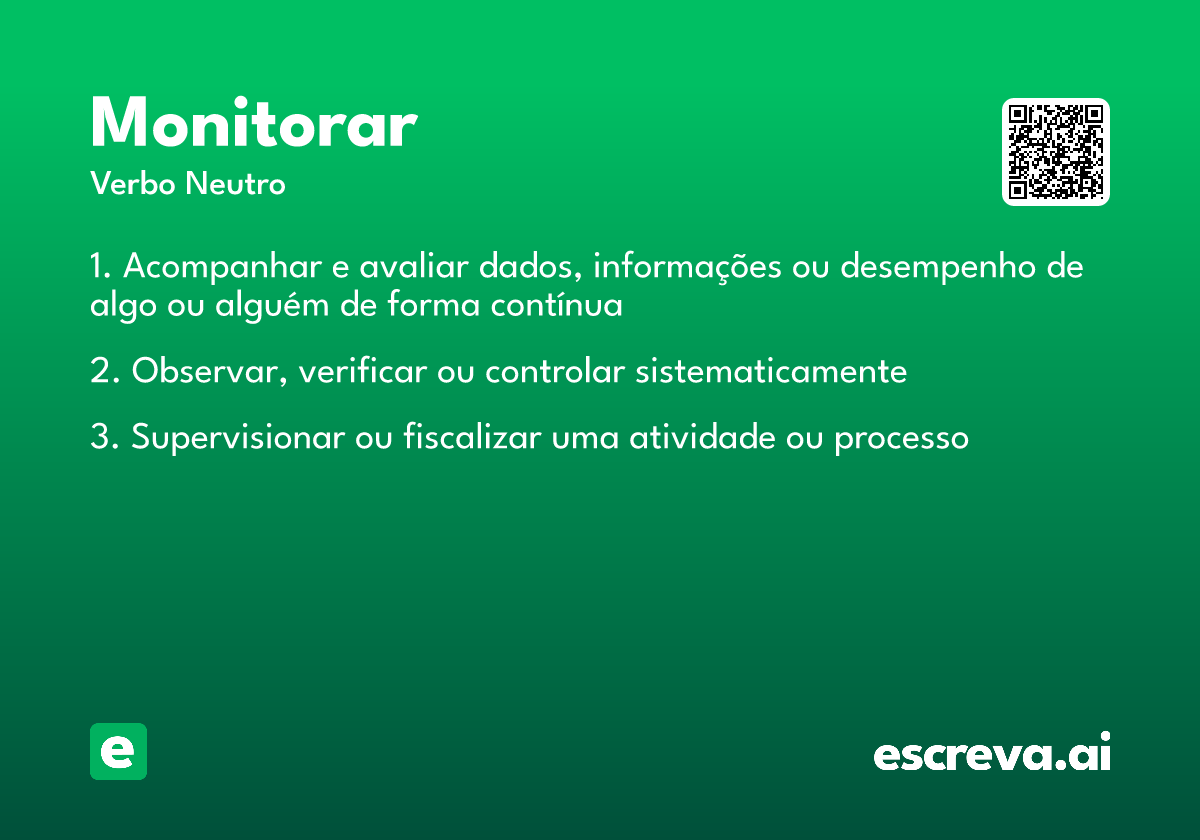 monitorar
