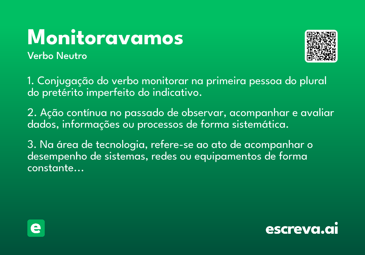 monitoravamos