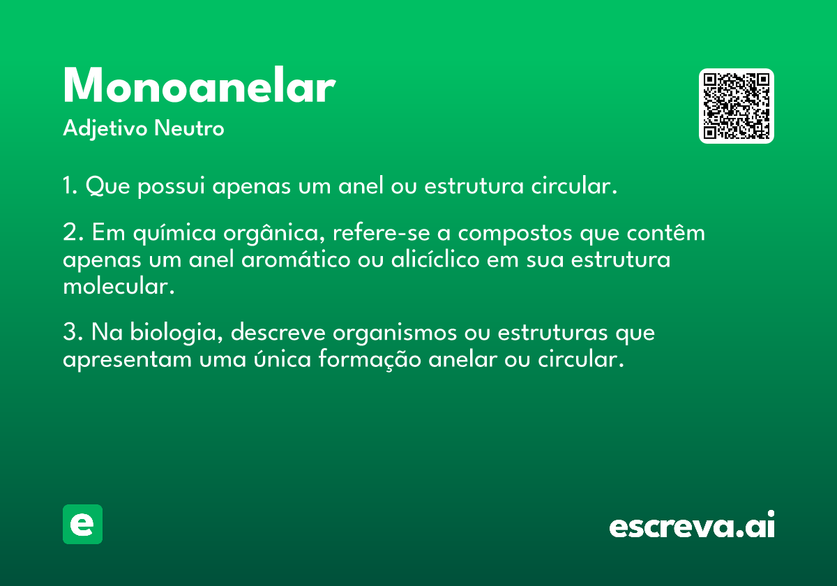 monoanelar
