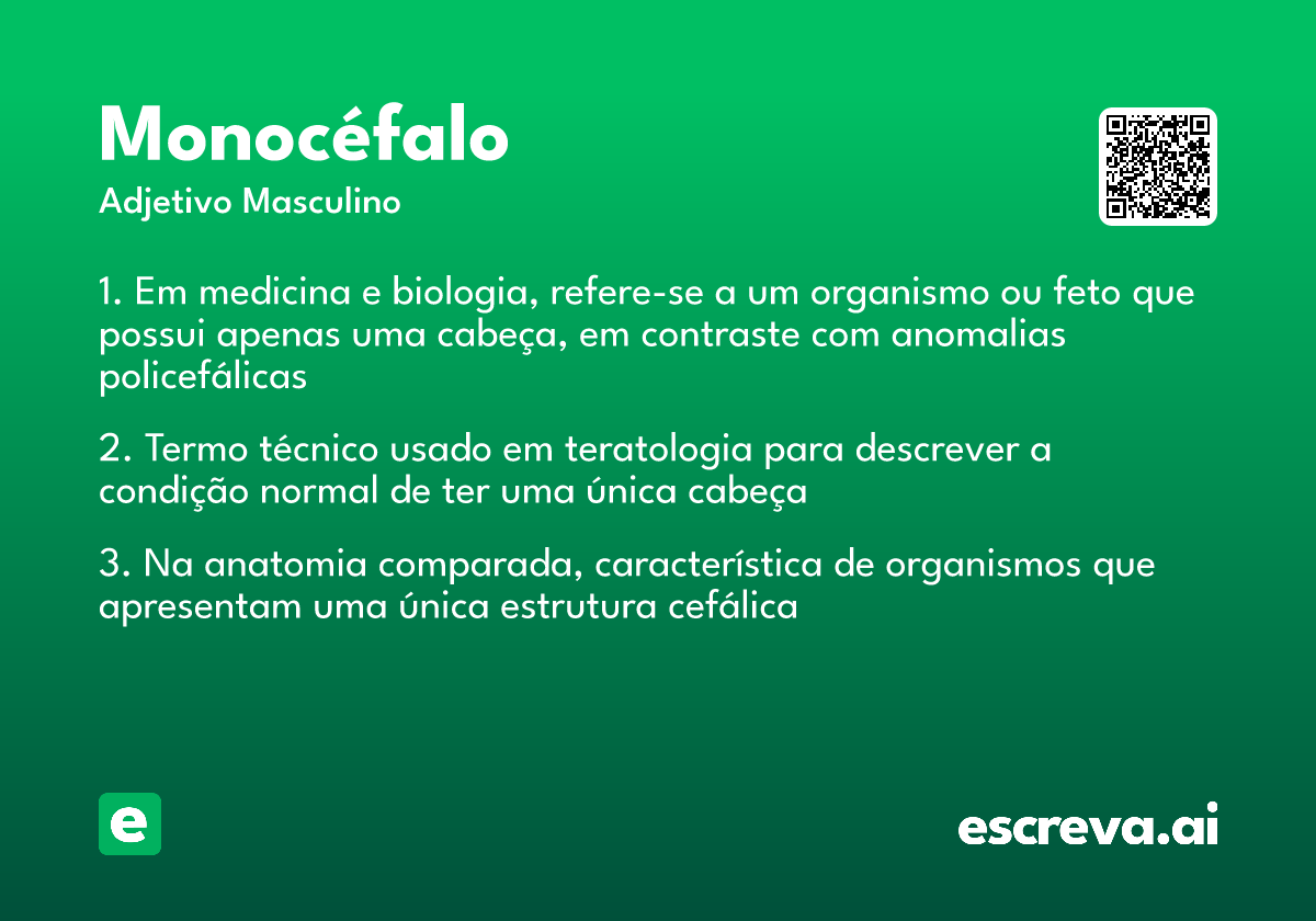 monocéfalo
