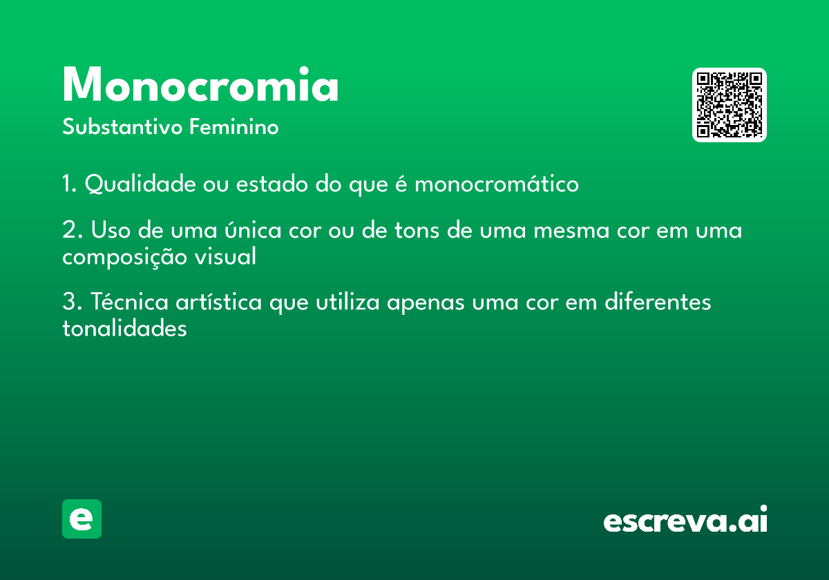 monocromia