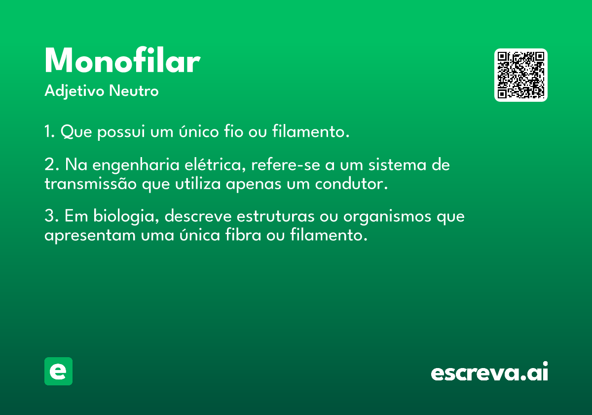 monofilar