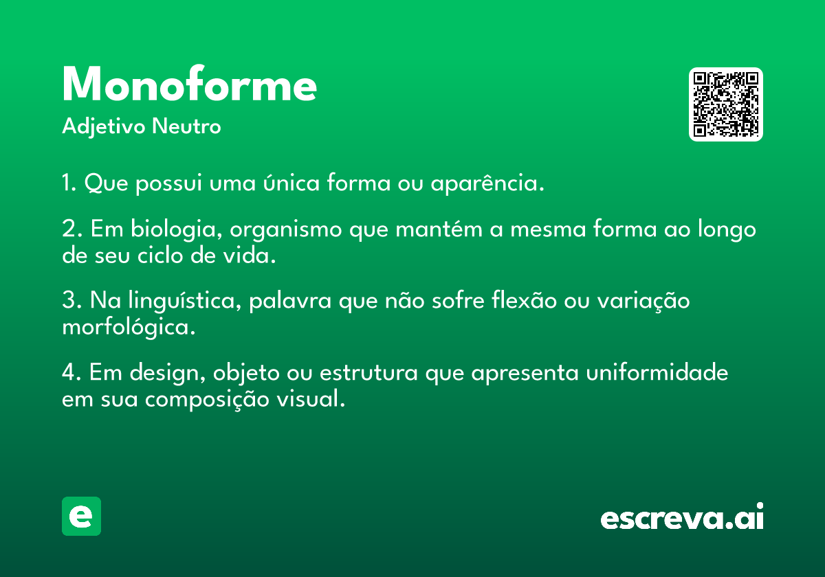 monoforme