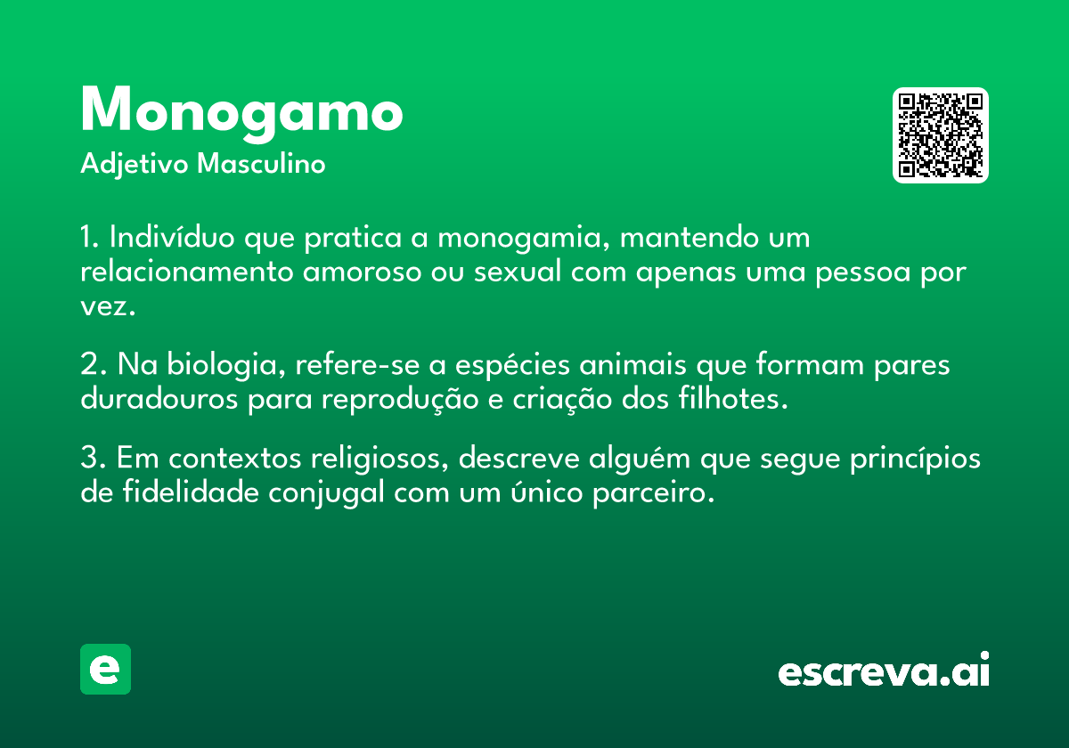 monogamo