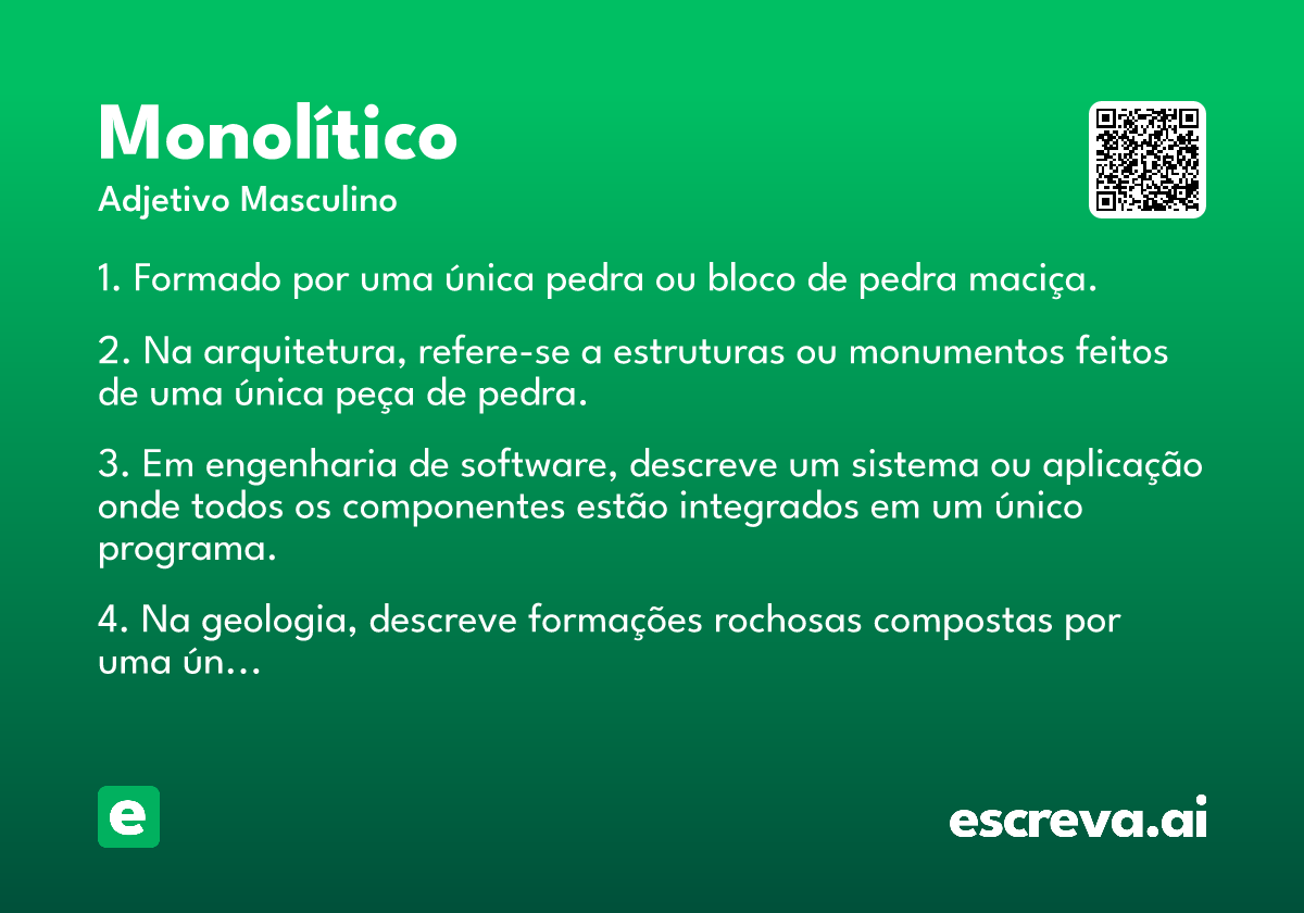 monolítico