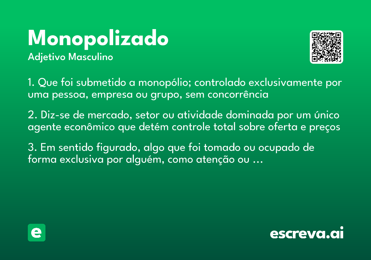 monopolizado
