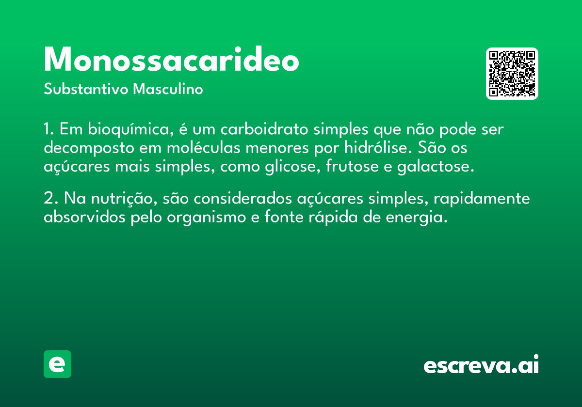 monossacarideo