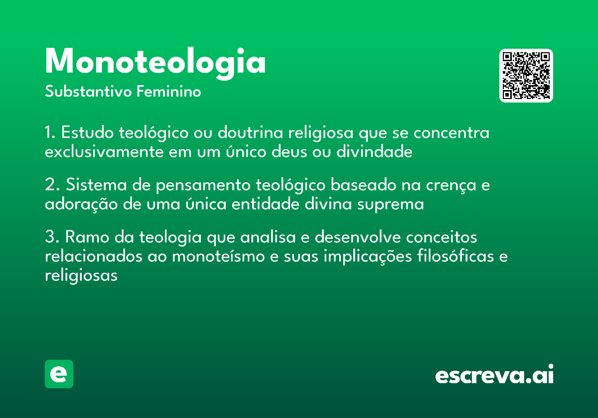 monoteologia