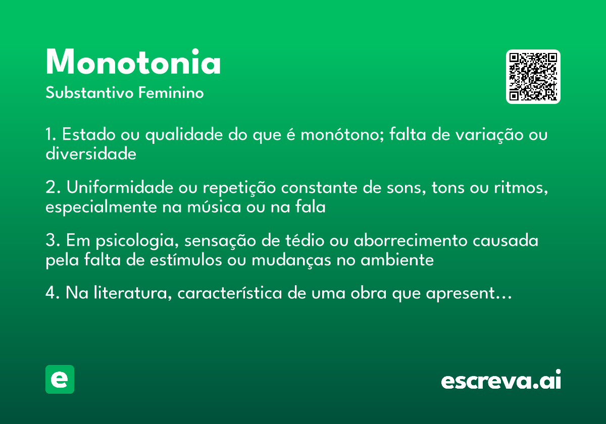 monotonia