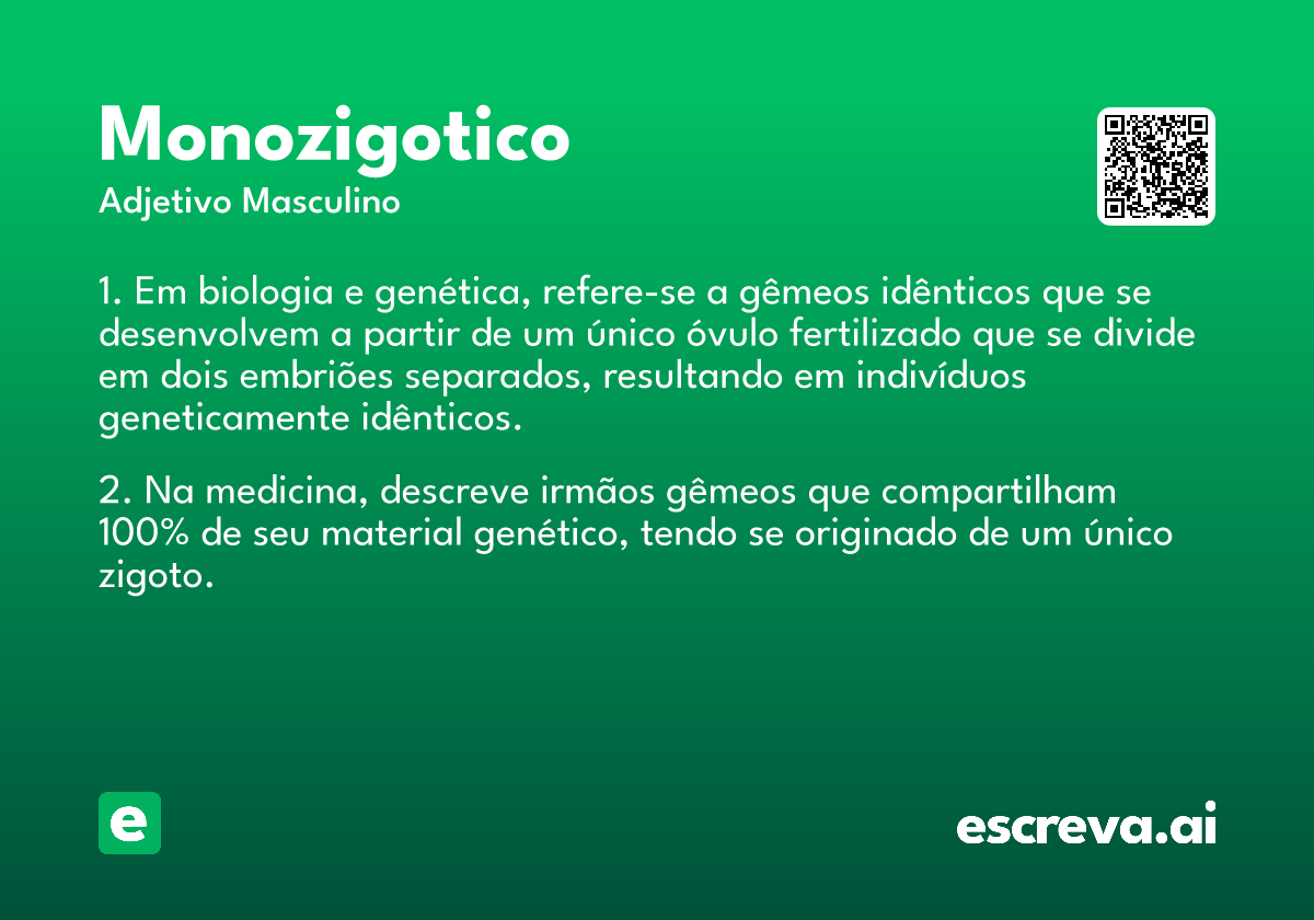 monozigotico